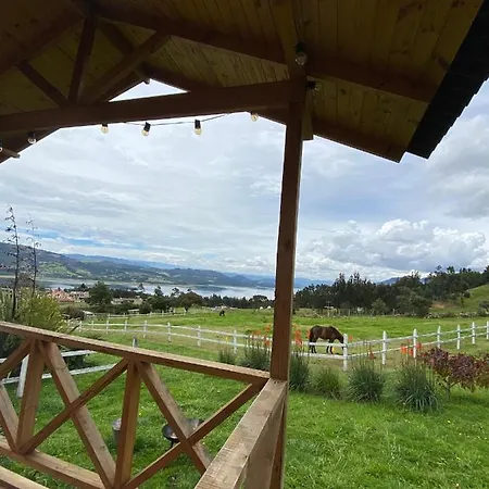 Altozano Cabanas Guatavita Exterior photo